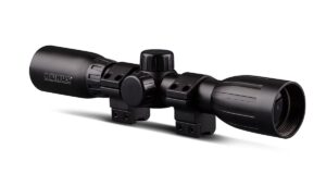 Konus KONUSFIRE 4x32mm Rifle Scope w/.22 Dovetail Mounting Rings 30/30 Reticle Black Matte