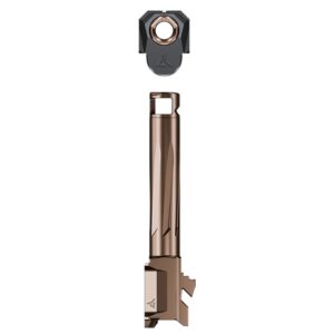 Radian Weapons Afterburner Compensator and Ramjet Barrel Combo for Glock 19 Gen 5 Bronze Barrel